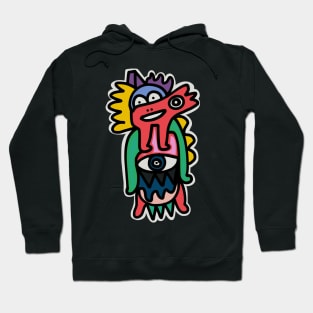 Cool Funny Good Monster Street Art Graffiti Hoodie